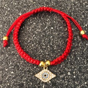 Red String Evil Eye Hamsa Bracelet Unisex Luck
